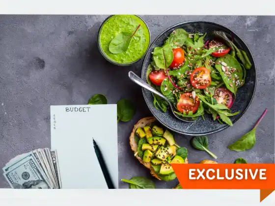 Mangiare sano con un budget limitato