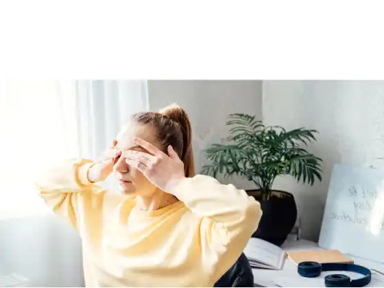 Ioga facial e massagem: ioga e massagem ocular para alívio de fadiga ocular, dor de cabeça, enxaqueca e alergia
