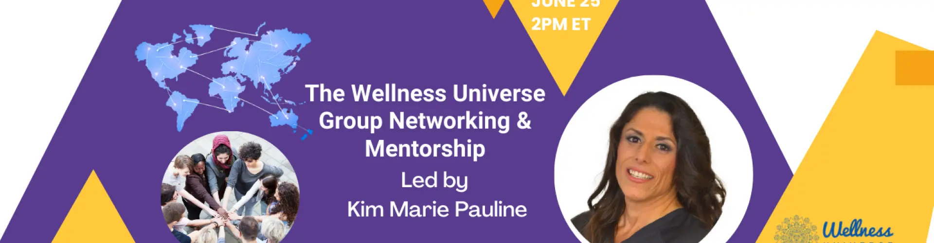 การสร้างเครือข่ายและการให้คำปรึกษาของกลุ่ม WU กับ Kim Marie Pauline - Online Class by The Wellness Universe